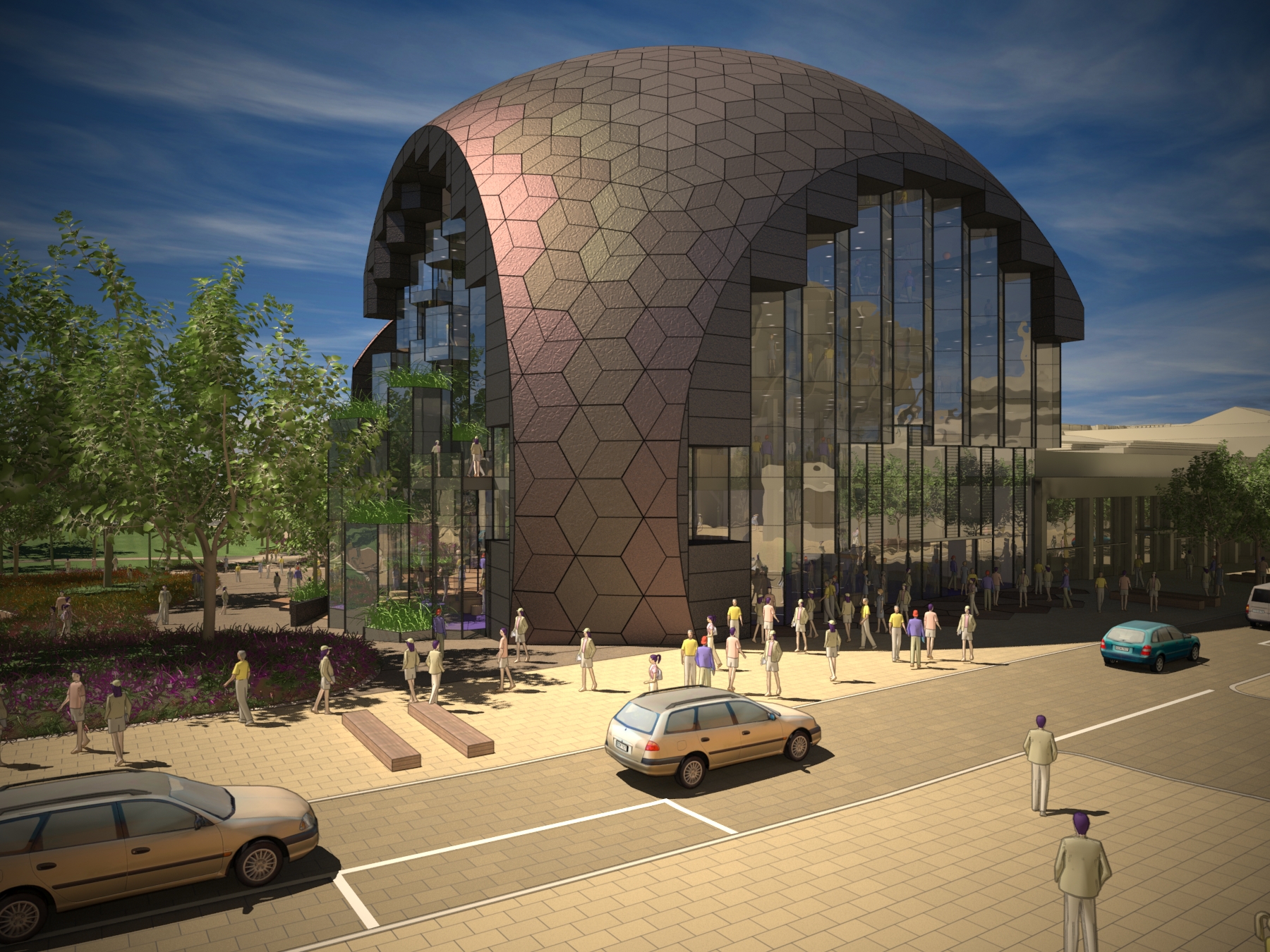 Library and Heritage Centre View b