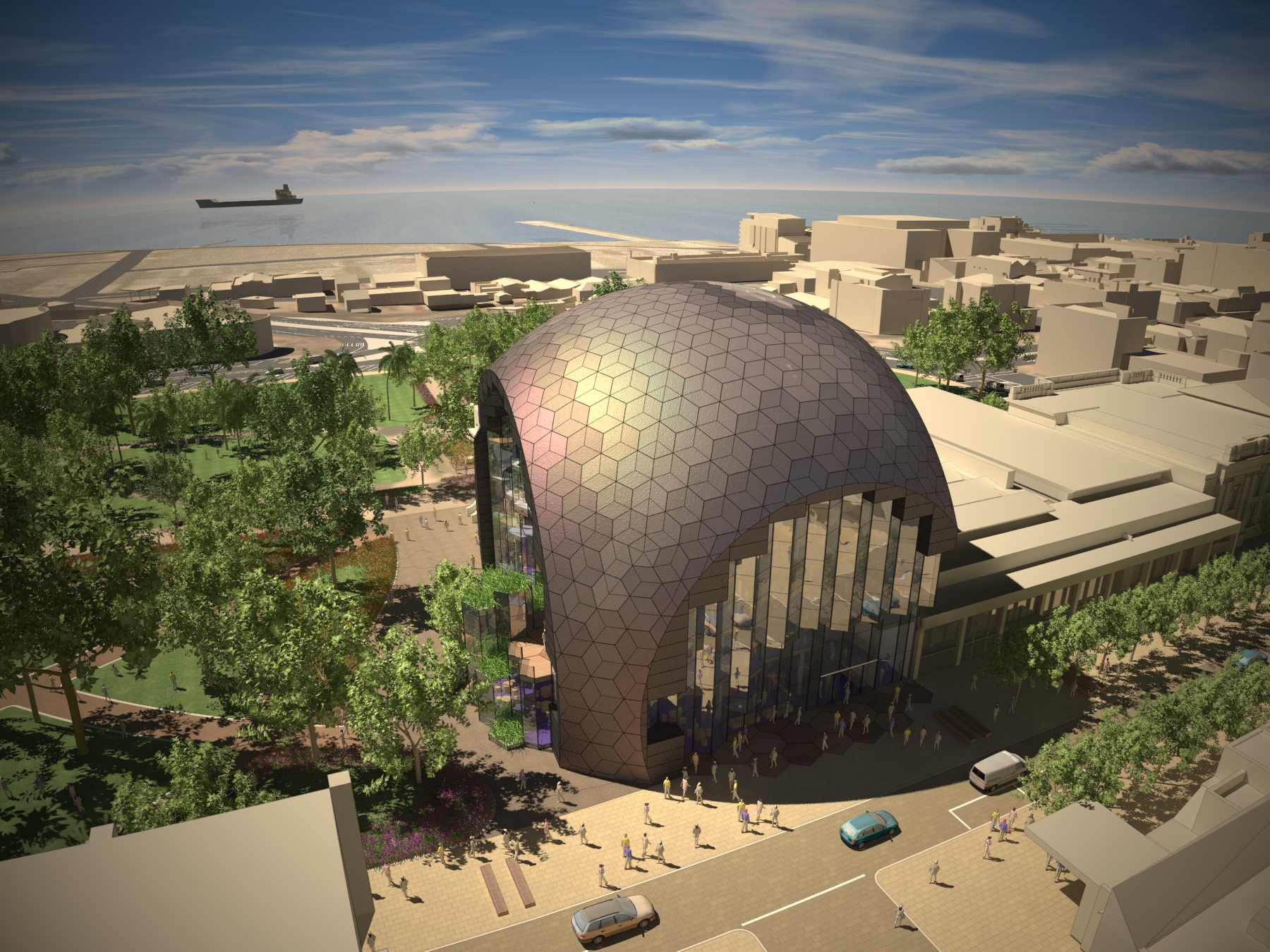 Library and Heritage Centre view a