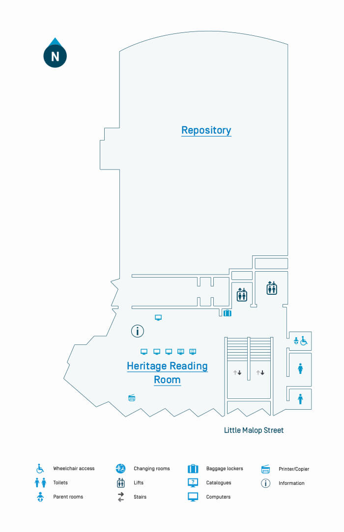 Geelong Library and Heritage Centre - Level 3 map