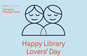 Happy Library Lovers' Day graphic