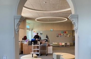 Interior image of Queenscliffe library