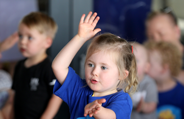 Girl dancing